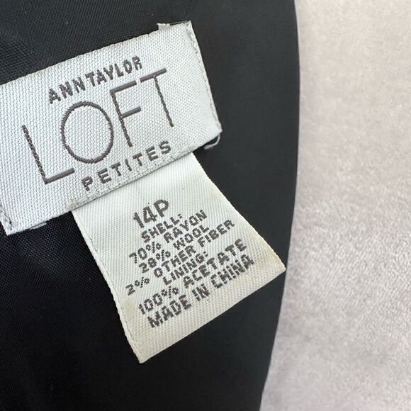 Ann Taylor Petite V Neck Lines Sheath Dress Size 14P - Picture 7 of 7